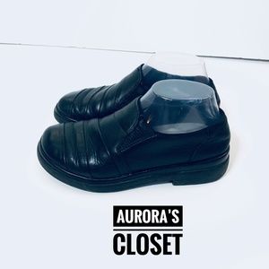 Rieker 7 Black Loafer Slip On Patchwork EU 38